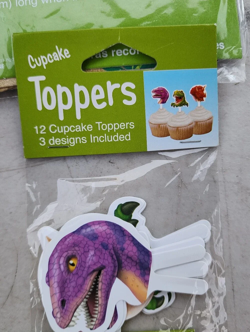 Dinosaur Party Supplies Kit Happy Birthday Decorations